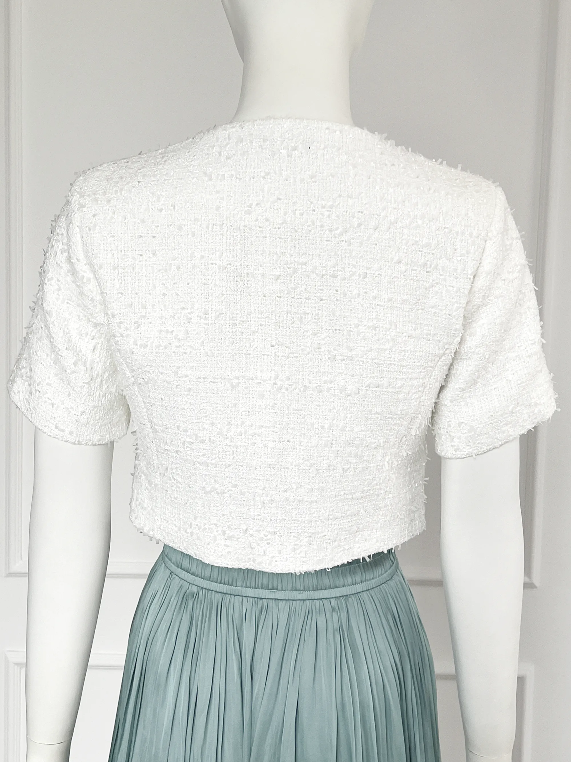 Trisha Tweed Short Blouse