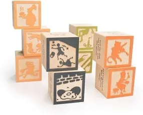 Uncle Goose Nursery Rhyme Blocks - Made in USA