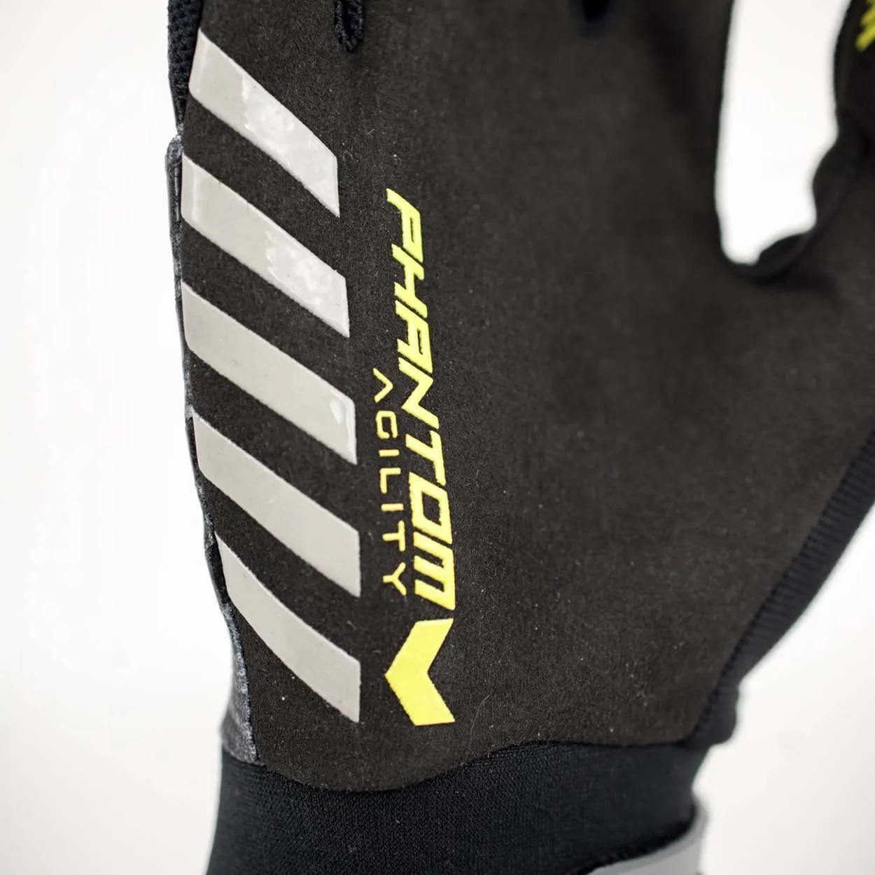 Valken Phantom Agility Full Finger Gloves - Grey/Black - Small