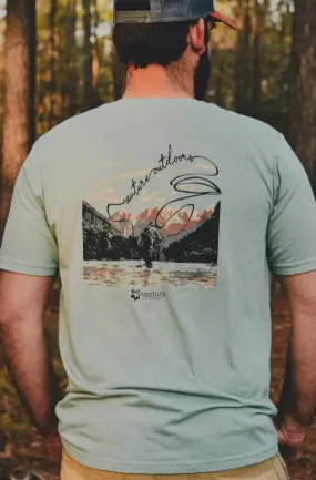 Venture Flying Fishing Graphic Tee