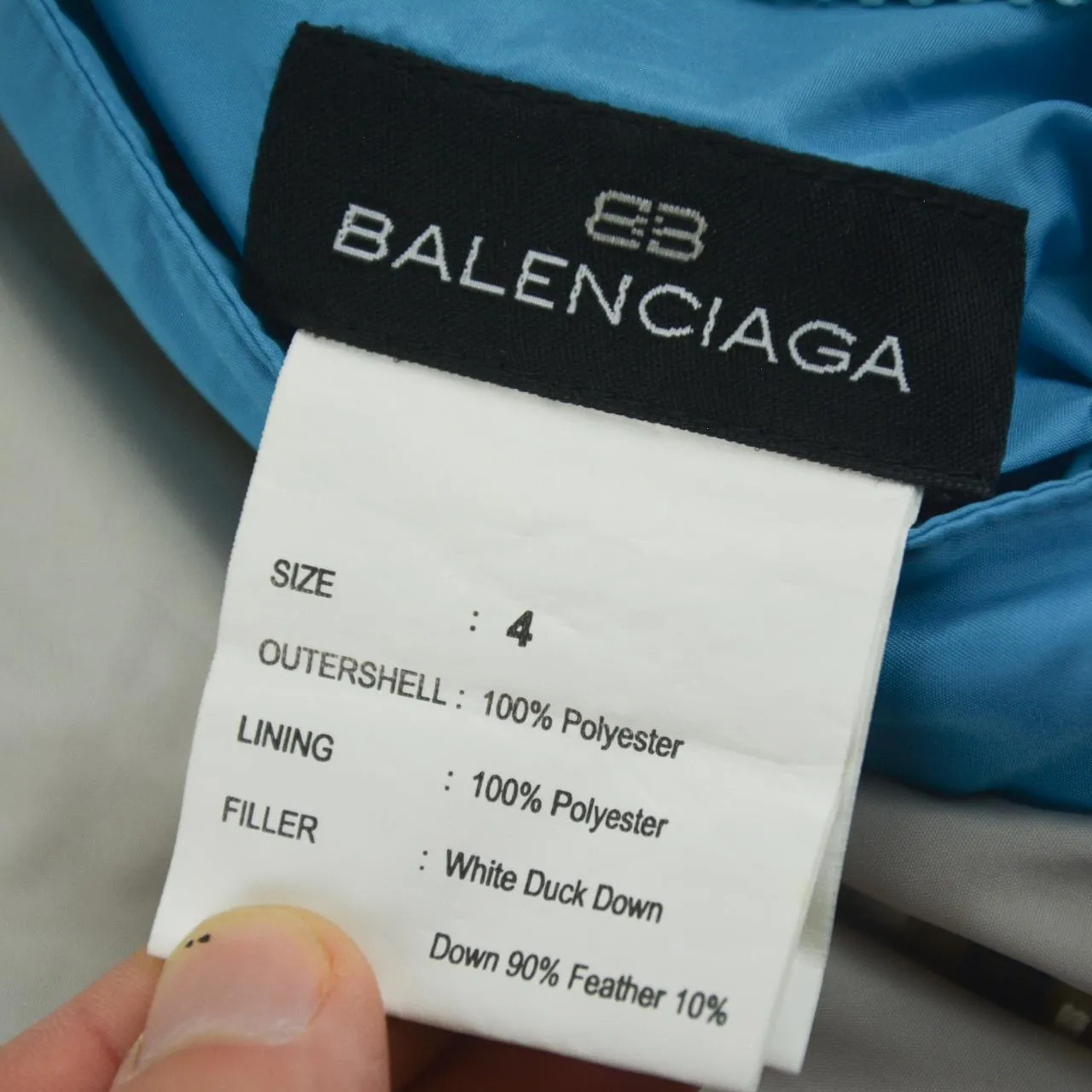 Vintage Balenciaga Reversible Puffer Jacket Size XL