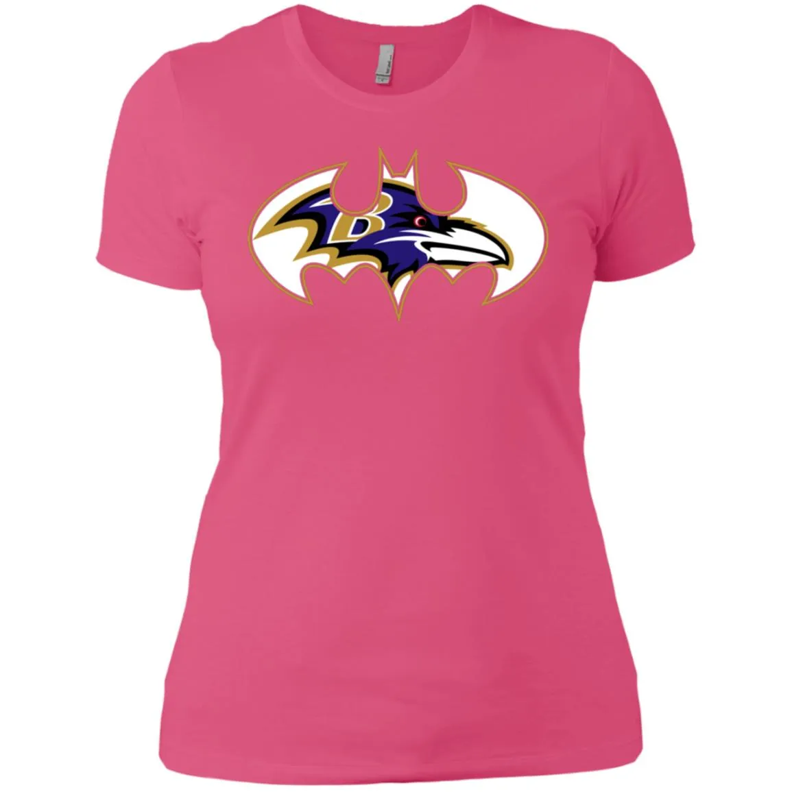 We Are The Baltimore Ravens Batman Nfl Mashup Women Cotton T-Shirt