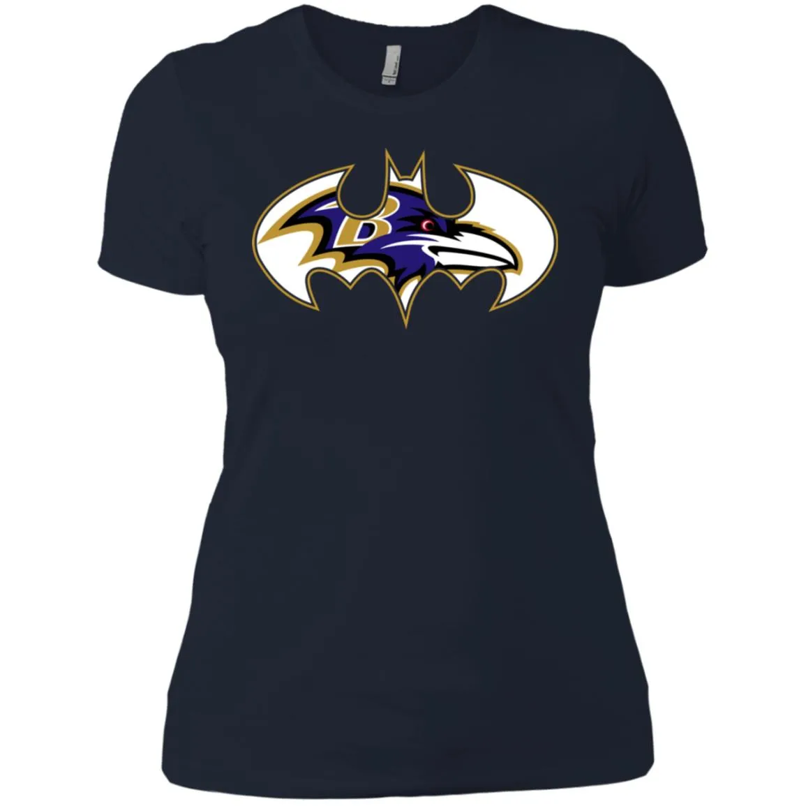 We Are The Baltimore Ravens Batman Nfl Mashup Women Cotton T-Shirt