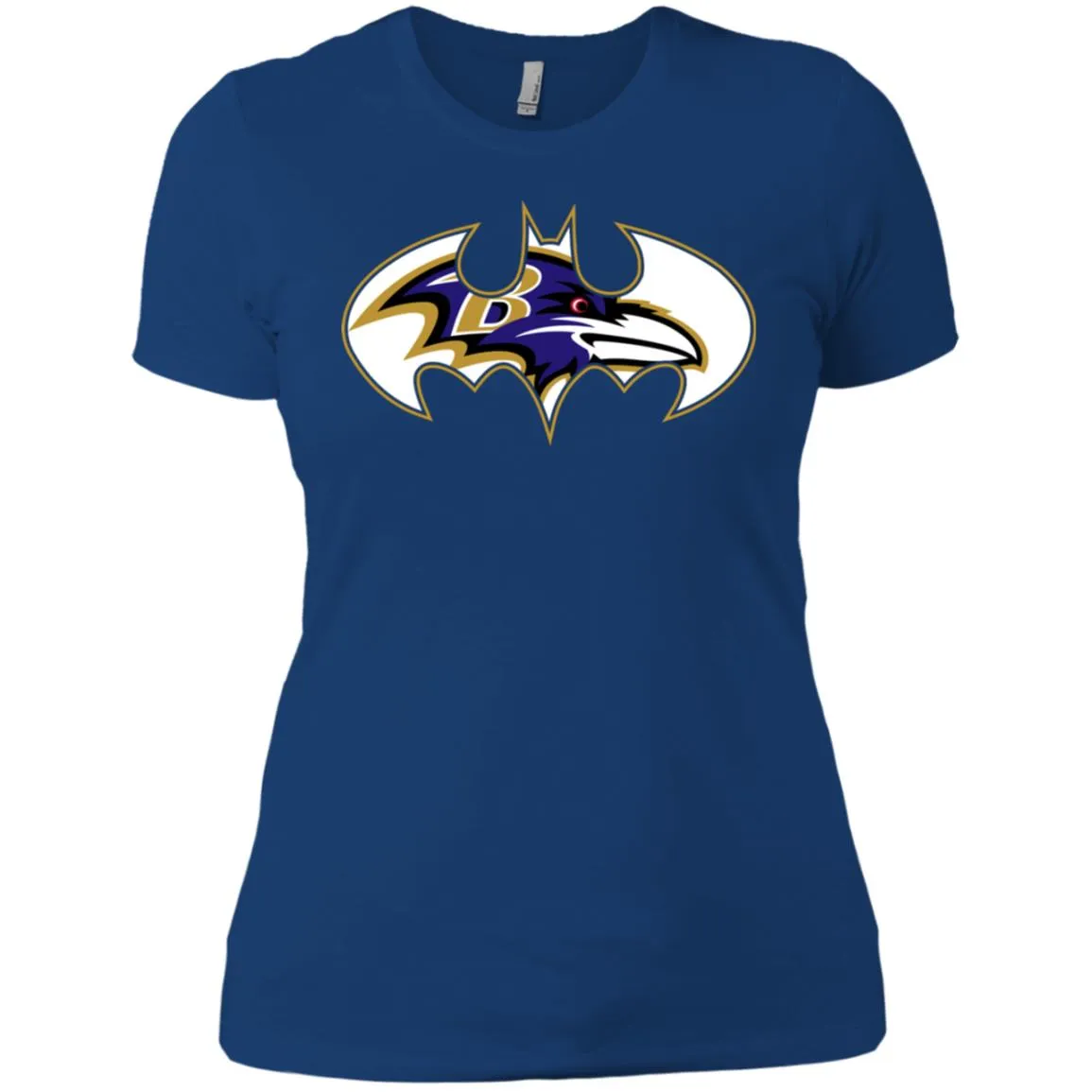 We Are The Baltimore Ravens Batman Nfl Mashup Women Cotton T-Shirt