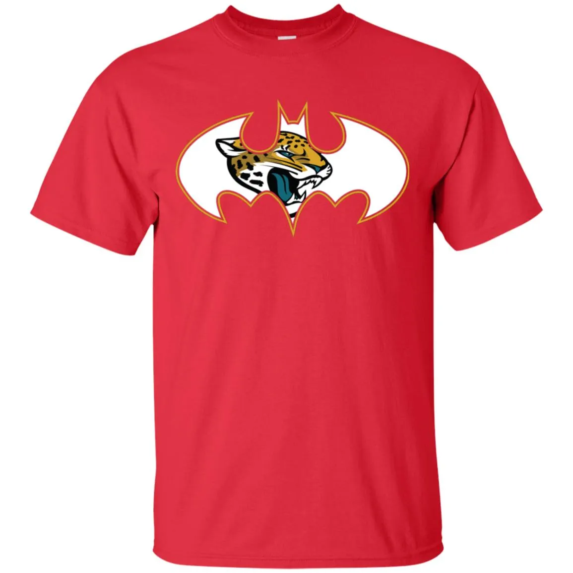 We Are The Jacksonville Jaguars Batman Nfl Mashup Men Cotton T-Shirt