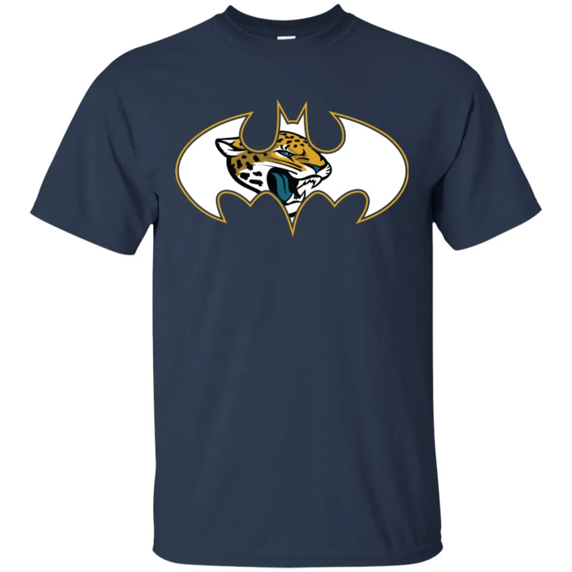 We Are The Jacksonville Jaguars Batman Nfl Mashup Men Cotton T-Shirt