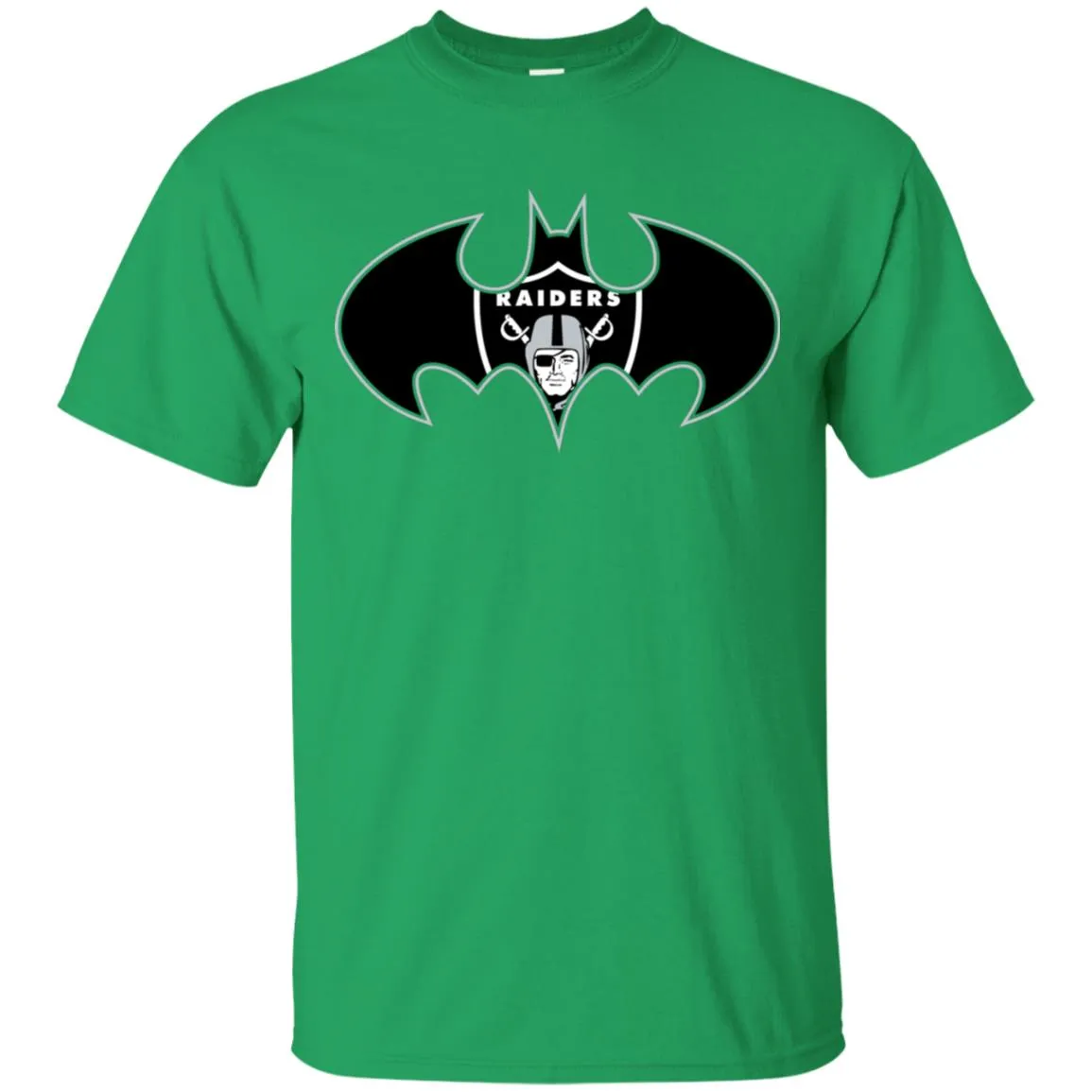 We Are The Oakland Raiders Batman Nfl Mashup Men Cotton T-Shirt