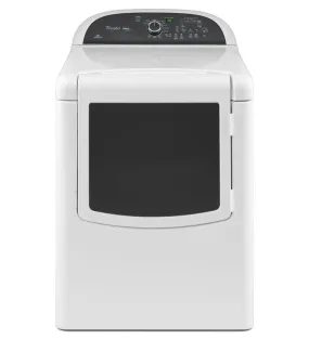 Whirlpool WED8100BW Cabrio® Platinum 7.6 cu. ft. HE Dryer with Door Window