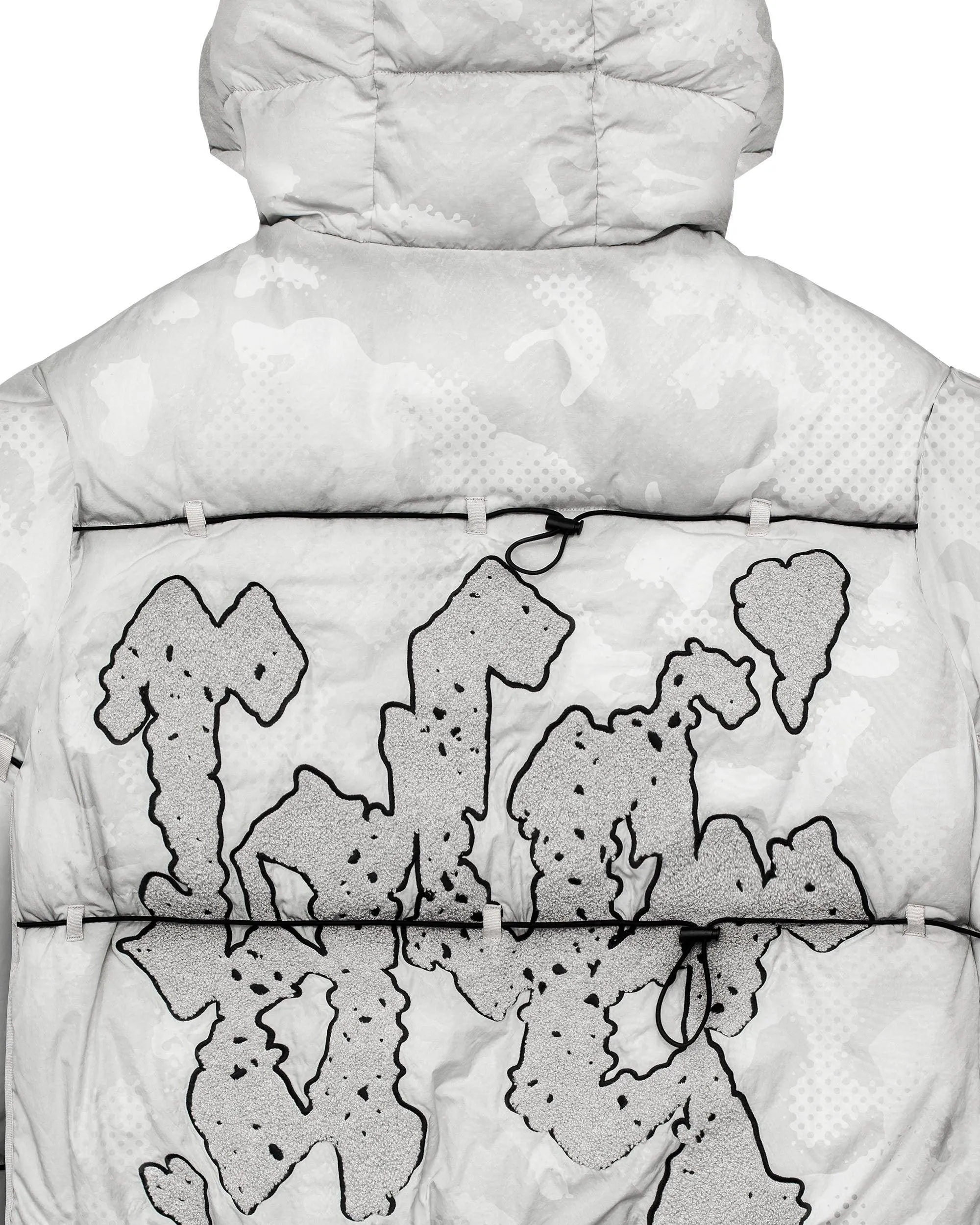 White Camo Puffer Jacket 3.0