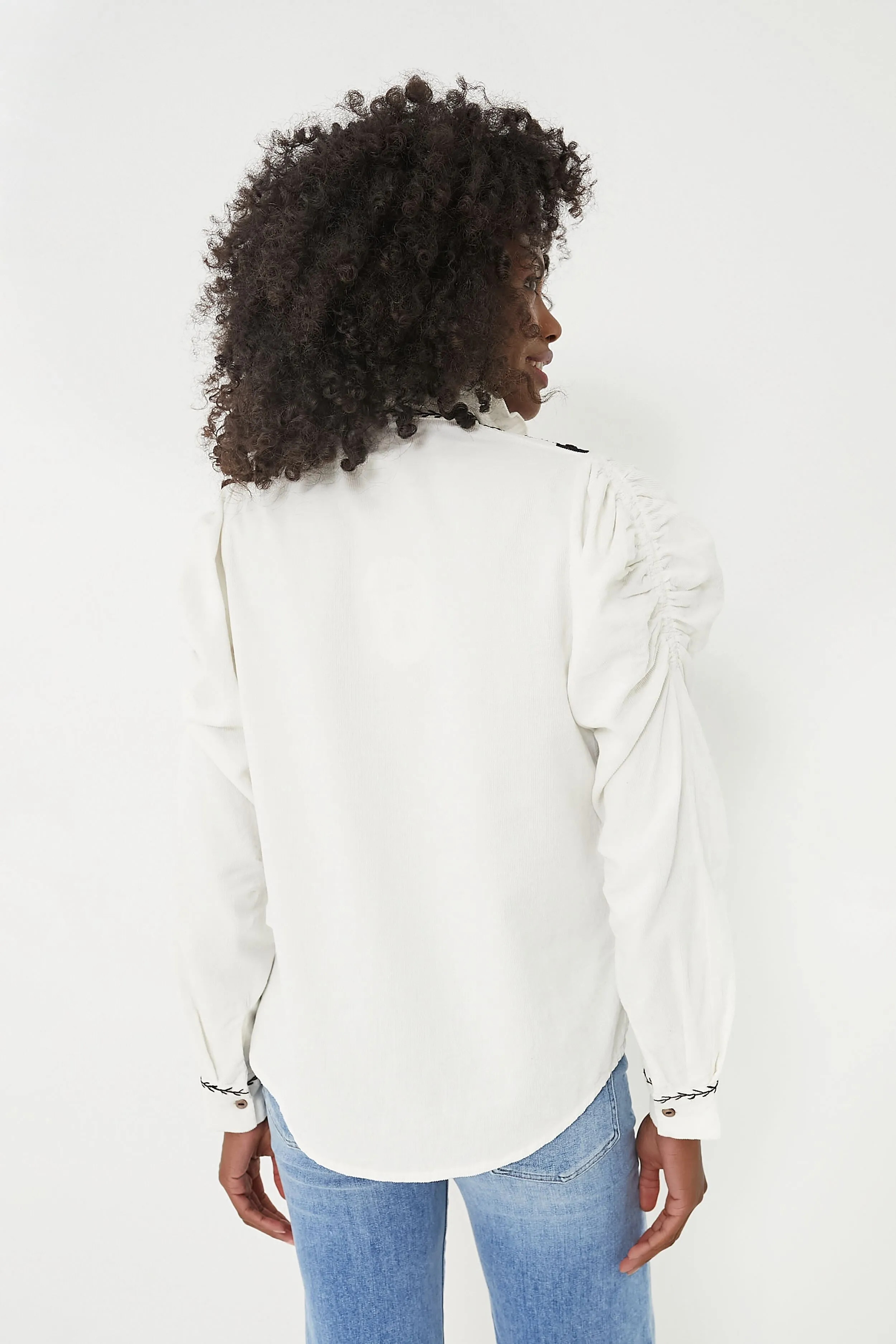 White Wind Blouse