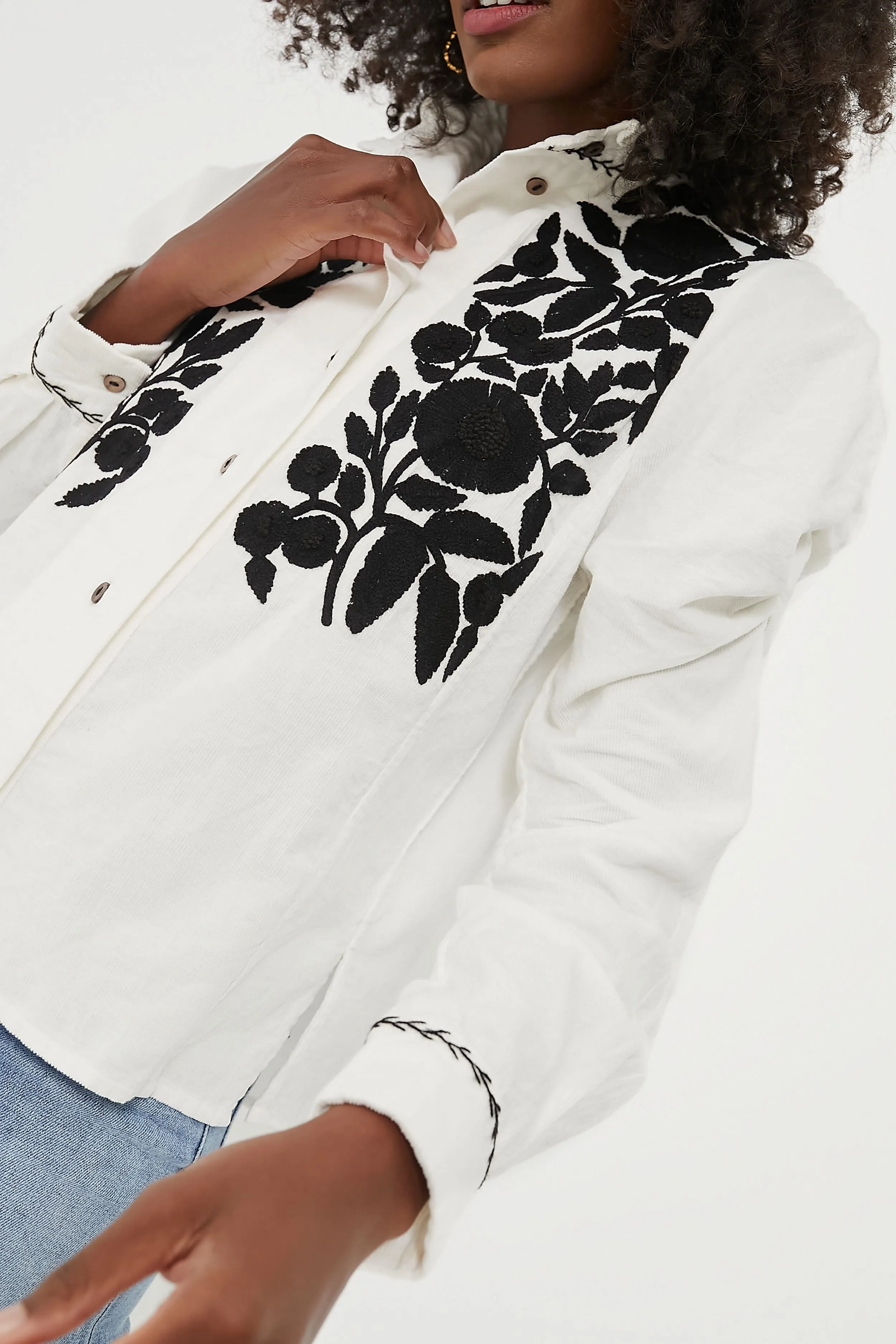 White Wind Blouse