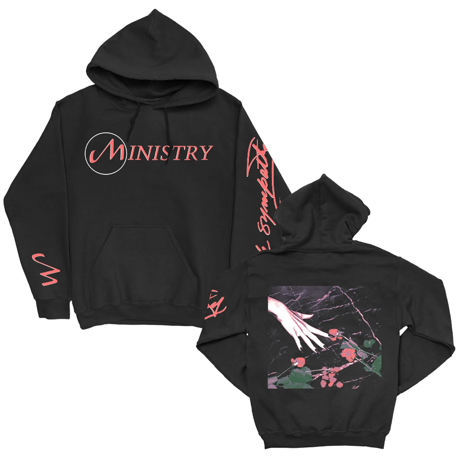 With Sympathy Pullover Hoodie (Black)