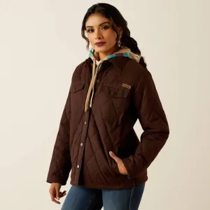 Women's Ariat Grizzly Quilted Barn Jacket #10052401