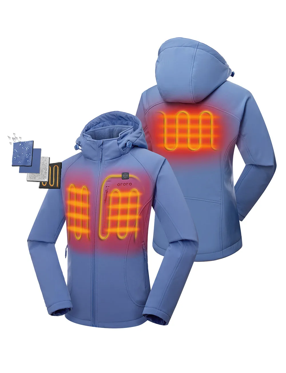 Women's Classic Heated Jacket - New Colours