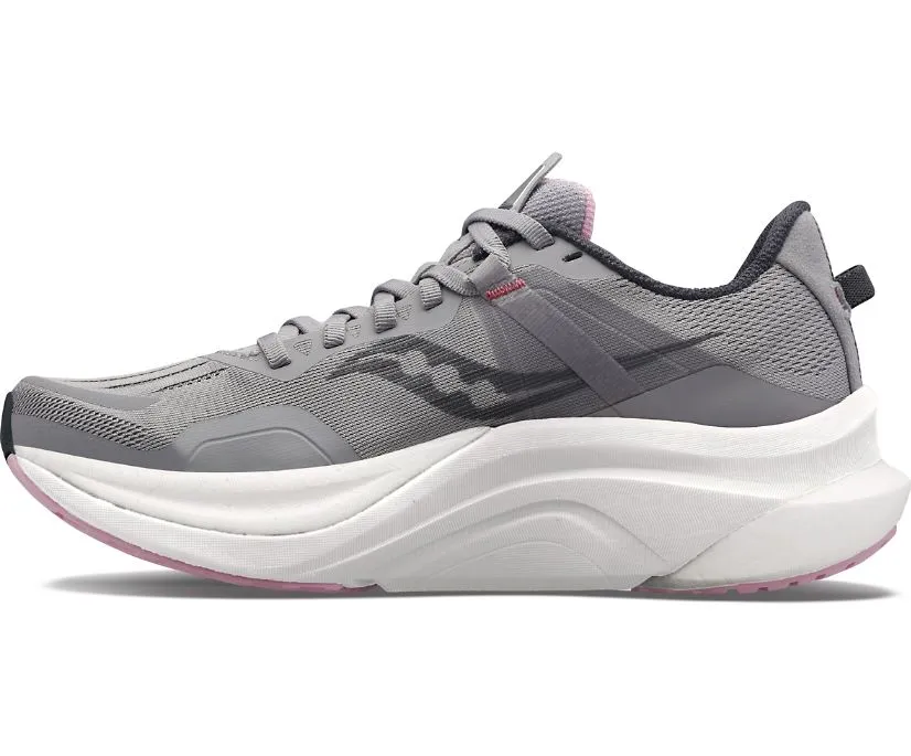 Women's Saucony Tempus Color: Alloy | Quartz (WIDE WIDTH)