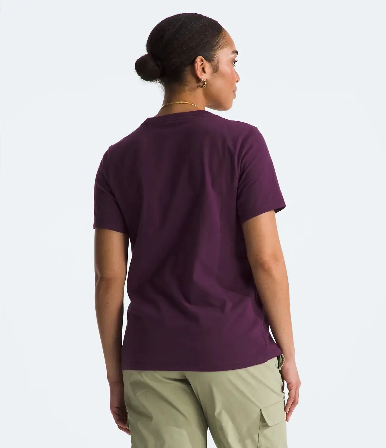 Women's Short Sleeve Fine Alpine Tee - Black Currant