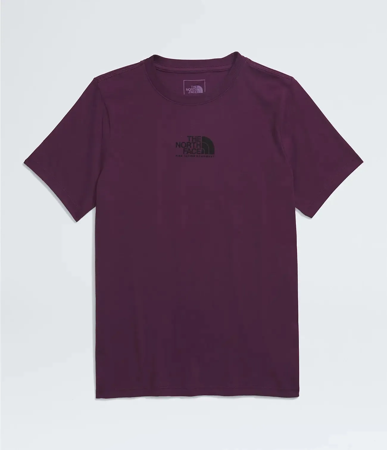 Women's Short Sleeve Fine Alpine Tee - Black Currant