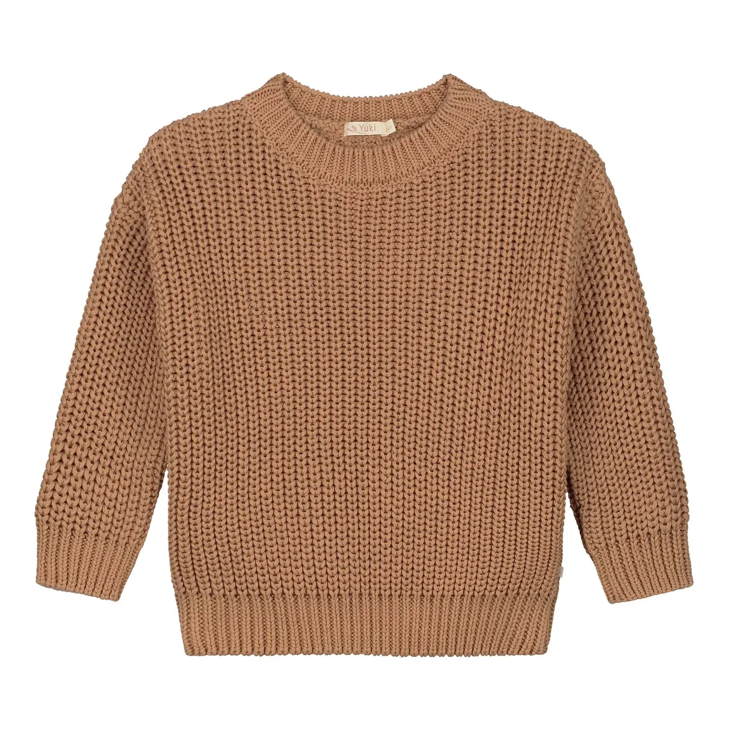 Yuki Chunky Knit Sweater | Biscuit