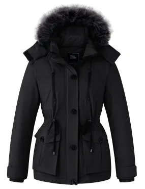 ZSHOW Women's Winter Coat Warm Quilted Puffer Jacket